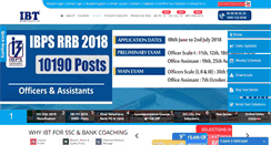 Desktop Screenshot of ibtindia.com